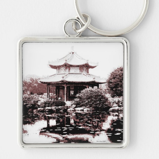 Pavilion Keychain (Front)
