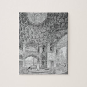 Pavilion of the Eight Paradises, in Isfahan, from Jigsaw Puzzle