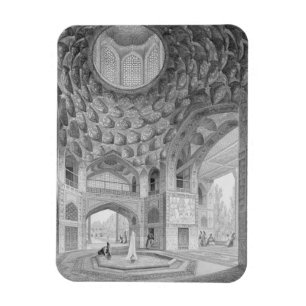 Pavilion of the Eight Paradises, in Isfahan, from Magnet