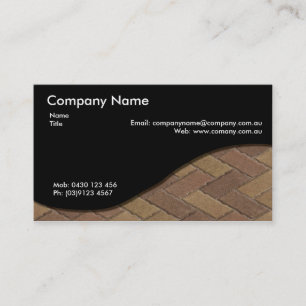 Paving Business Card