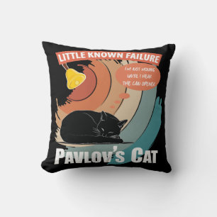 Pavlov's Cat - Funny Psychology Cushion