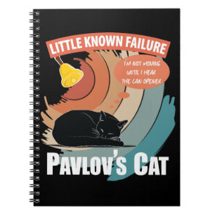Pavlov's Cat - Funny Psychology Notebook