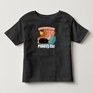 Pavlov's Cat - Funny Psychology Toddler T-Shirt