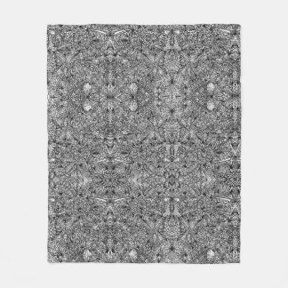 Pavo Pontem Abstract Fleece Blanket