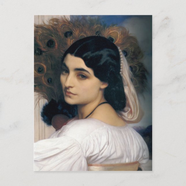 Pavonia - Lord Frederick Leighton Postcard (Front)