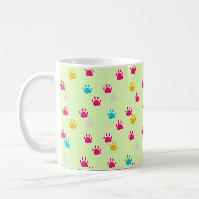paw coffee mug (Left)