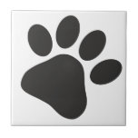 Paw Dog Animal Lover Cute Simple Minimal Tile<br><div class="desc">Paw Dog Animal Lover Cute Simple Minimal</div>