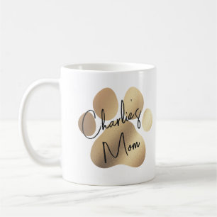 Paw Dog Mum Custom Mug