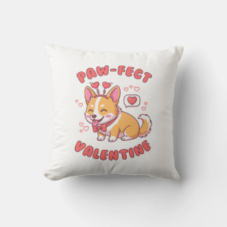 Paw-Fect Valentine - Corgi Dog Valentine Gift Cushion