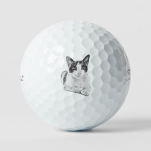 Paw Halftone Golf Balls