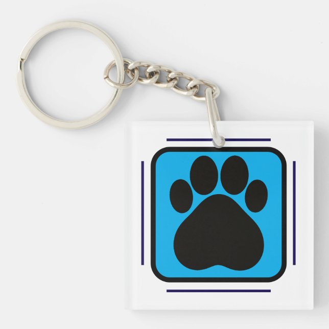 paw key ring (Front)