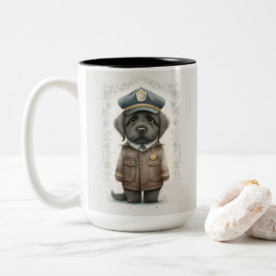 Paw Patrol...Keeping the Community Safe Two-Tone Coffee Mug