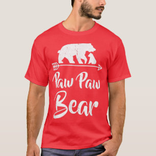 Paw Paw Bear Matching Family Christmas Costume  T-Shirt