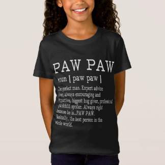 Paw paw Definition Grandpa Father's Day Gifts - Me T-Shirt