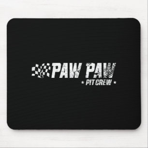 Paw Paw T Crew Race Car Birthday Family Racing  Mouse Mat