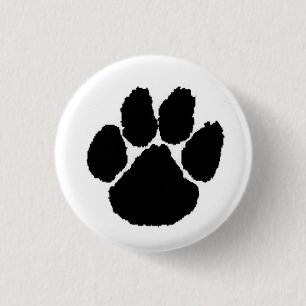 Paw_Print 3 Cm Round Badge