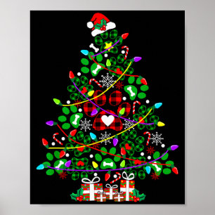 Paw Print Christmas Tree Dog Or Cat For Men Women