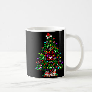 Paw Print Christmas Tree Dog Or Cat For Men Women  Coffee Mug