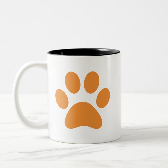 Paw Print    Coffee Mug (Left)
