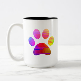 Paw Print Coffee Mug