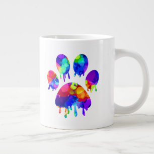 Paw Print Coffee Mug