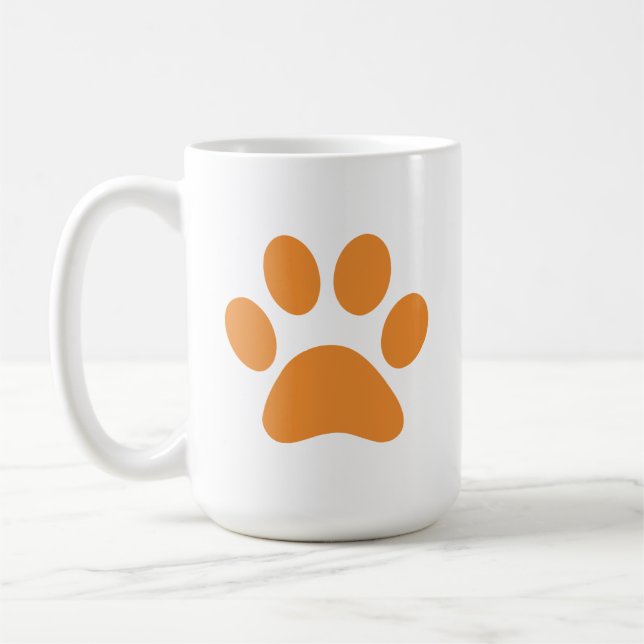 Paw Print    Coffee Mug (Left)