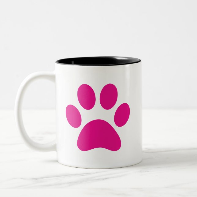 Paw Print     Coffee Mug (Left)