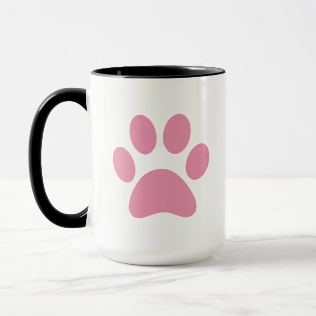 Paw Print    Coffee Mug (Left)