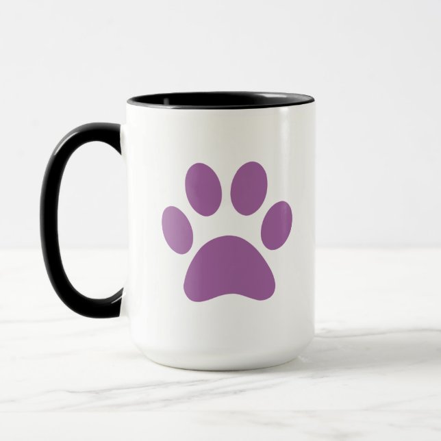 Paw Print    Coffee Mug (Left)