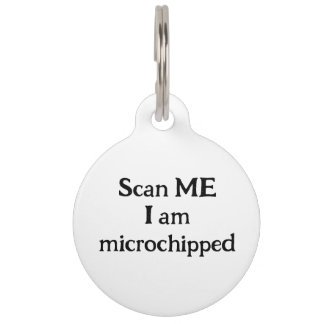 Paw Print Collar Pet Tag