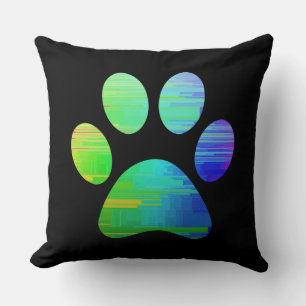 Paw Print Cushion