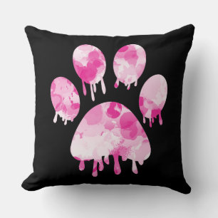 Paw Print Cushion