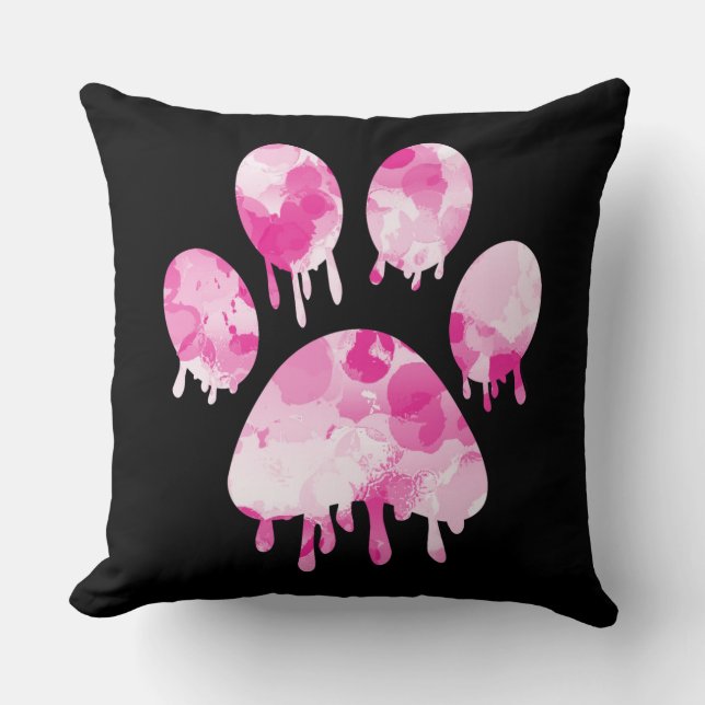 Paw Print     Cushion (Front)