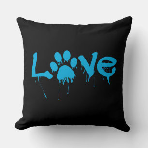 Paw Print Cushion