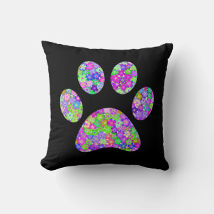 Paw Print Cushion
