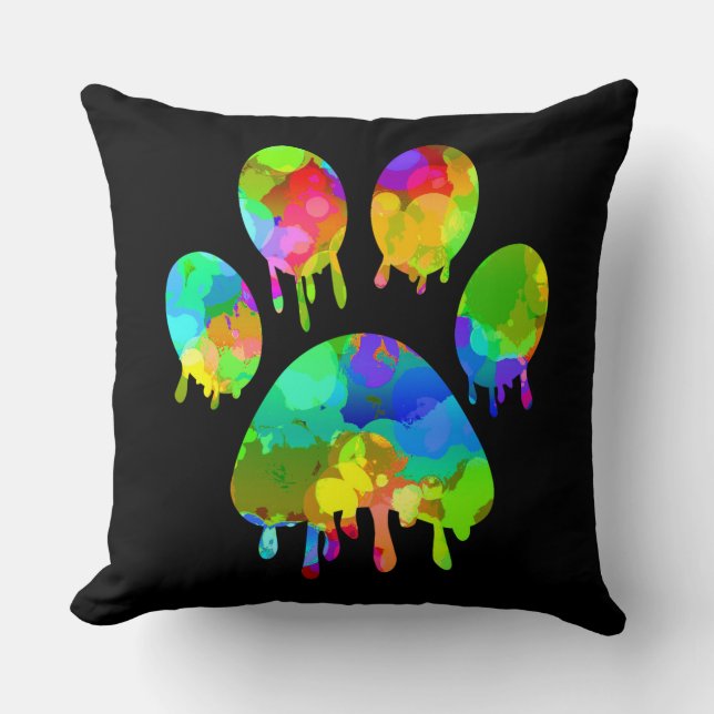 Paw Print    Cushion (Front)