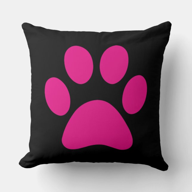 Paw Print   Cushion (Front)