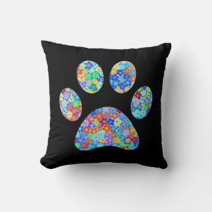 Paw Print Cushion