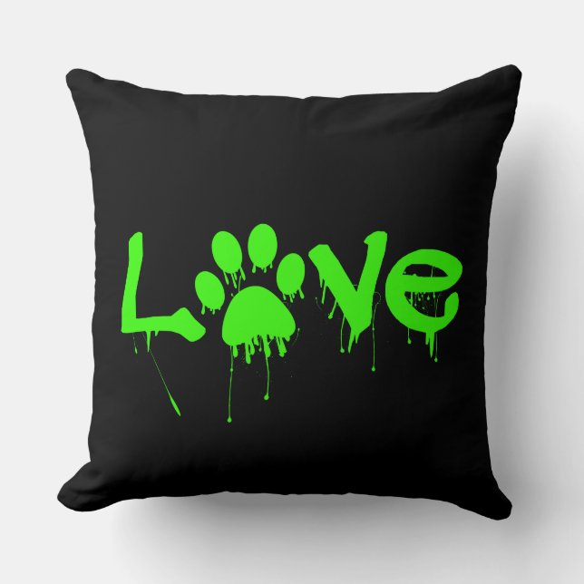 Paw Print       Cushion (Front)
