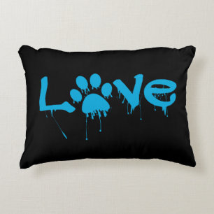 Paw Print Decorative Cushion