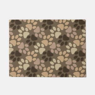 Paw Print Design Doormat