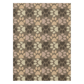 Paw Print Design Tablecloth