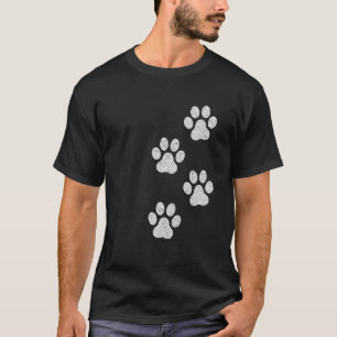 Paw Print Dog Cat Pet T-Shirt