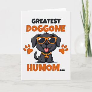 Paw Print Dog Pattern Card