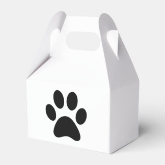 PAW PRINT FAVOUR BOX