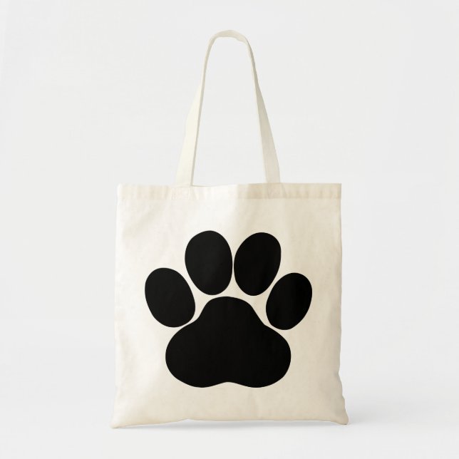Paw Print for Pet Lover Tote Bag (Front)