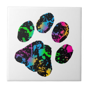 Paw Print - Gifts for Dog Lovers Tile