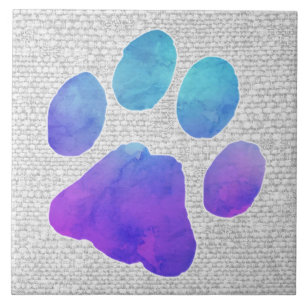Paw Print - Gifts for Dog Lovers Tile