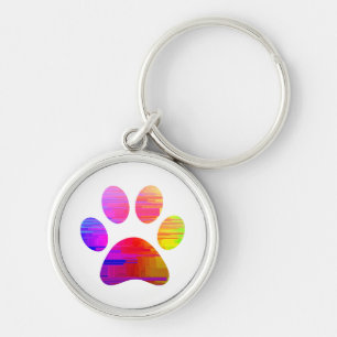 Paw Print           Key Ring