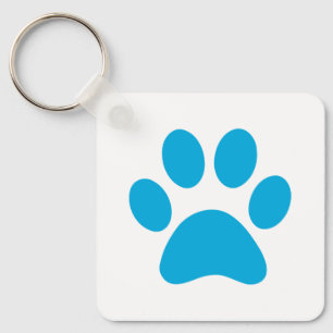 Paw Print     Key Ring